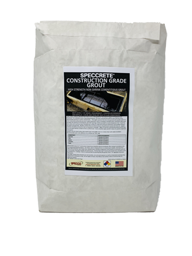 SPECCRETE® Construction Grade Grout